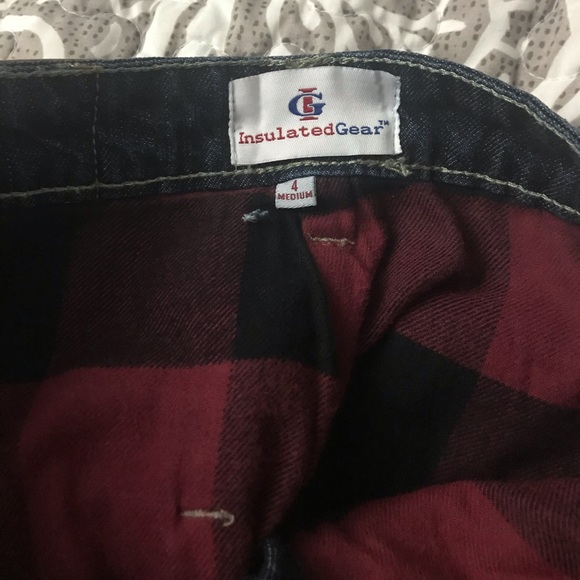 Women’s Flannel Lined Jeans - Picture 3 of 3